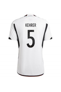 Duitsland Thilo Kehrer #5 Voetbaltruitje Thuis tenue WK 2022 Korte Mouw